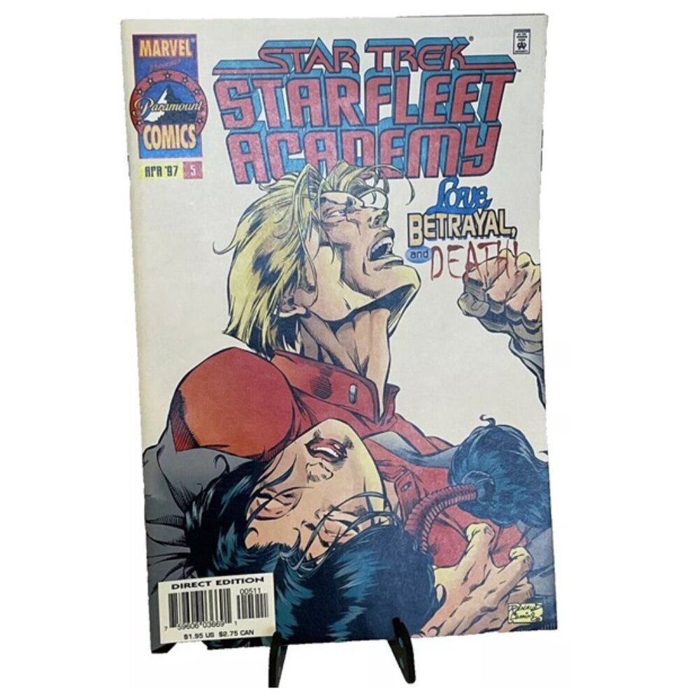 Marvel Present Paramount Comics Star Trek Starfleet Academy April 1997 Vol. 1 #5